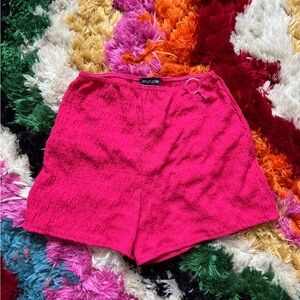 PRETTYLITTLETHING fuchsia shorts